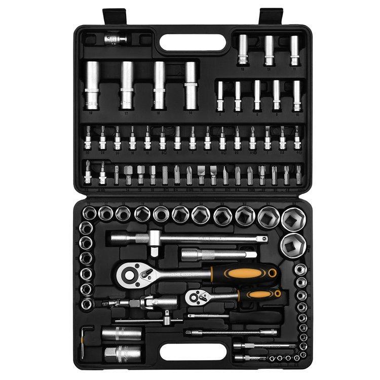 Набор инструментов DKMT94 алюминиевый 94 предмета для ремонта авто (арт. 26-2402293)