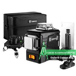 Deko лазерный уровень 3D 12 линий для помещений и улицы (арт. 26-2402311)