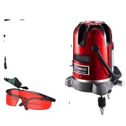 Уровень лазерный 5 линий 6 точек самовыравнивающийся для дома (арт. 26-2402315)