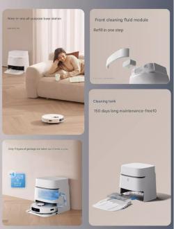 Ecovacs робот-пылесос DEEBOT T30 MAX OMNI 11000Pa для дома (арт. 26-1702029)