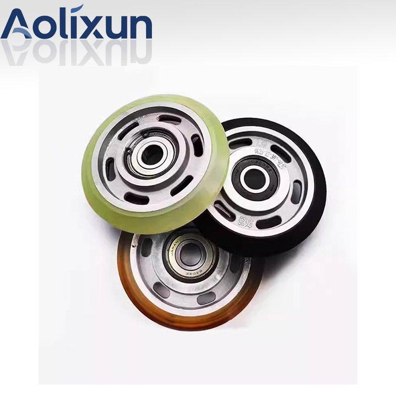 Ролик направляющей лифта полиуретановый 125x22 для рельсов (арт. 26-2502129)