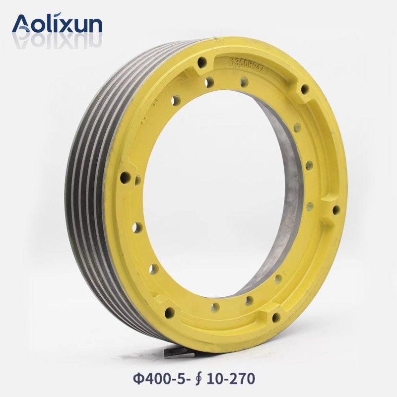 Шкив guangri HGP 400*5*10 для лифтов PMSM (арт. 26-2502184)