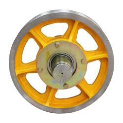 Шкив hitachi направляющий 400*140*6*10 для лифта (арт. 26-2502186)