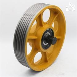 Шкив противовеса KONE для лифтов 410*130*6*8 (арт. 26-2502188)