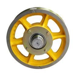 Шкив hitachi направляющий 400*140*6*10 для лифта (арт. 26-2502190)