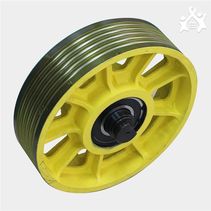 Колесо направляющее для лифта 400*140*5*10 противовес (арт. 26-2502193)