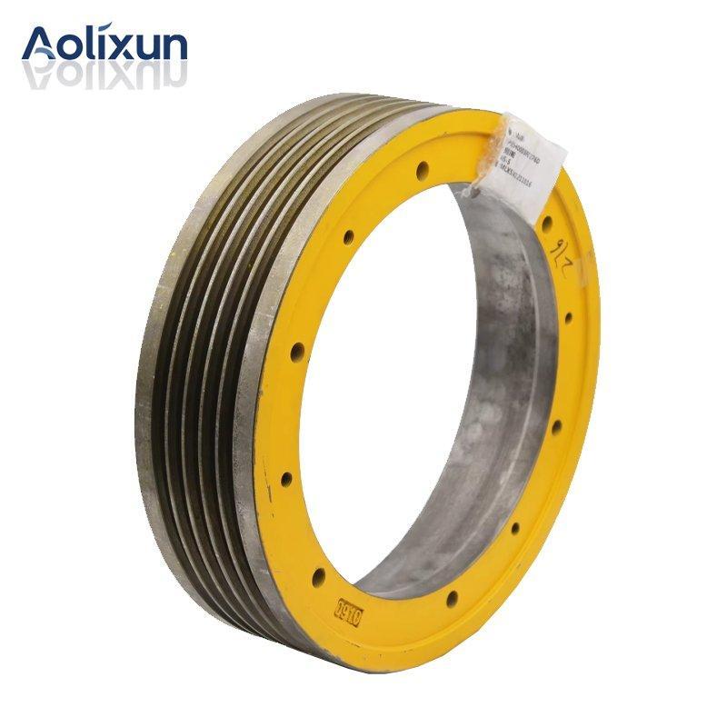 Тяговое колесо лифта 405*5*10 без направляющей пластины для квартиры (арт. 26-2502203)