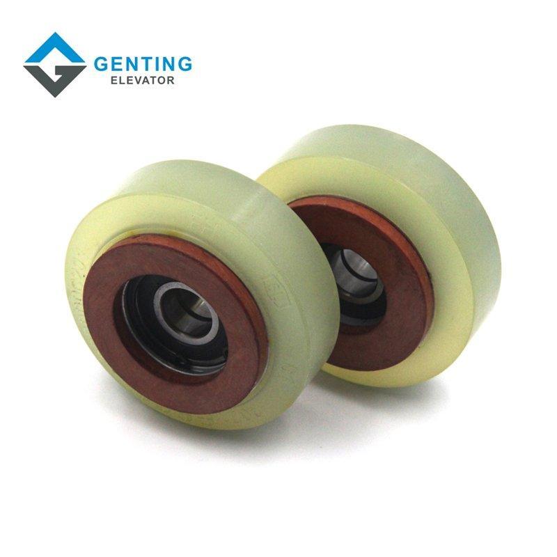 Ролик для эскалатора mitsubishi алюминиевый 76*35 (арт. 26-2102025)