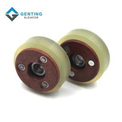 Ролик для эскалатора mitsubishi алюминиевый 76*35*6202 (арт. 26-2102026)