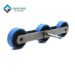 Цепь ступеней эскалатора tke шаг 135 размер колеса 75*23.5*6204 (арт. 26-2102055)