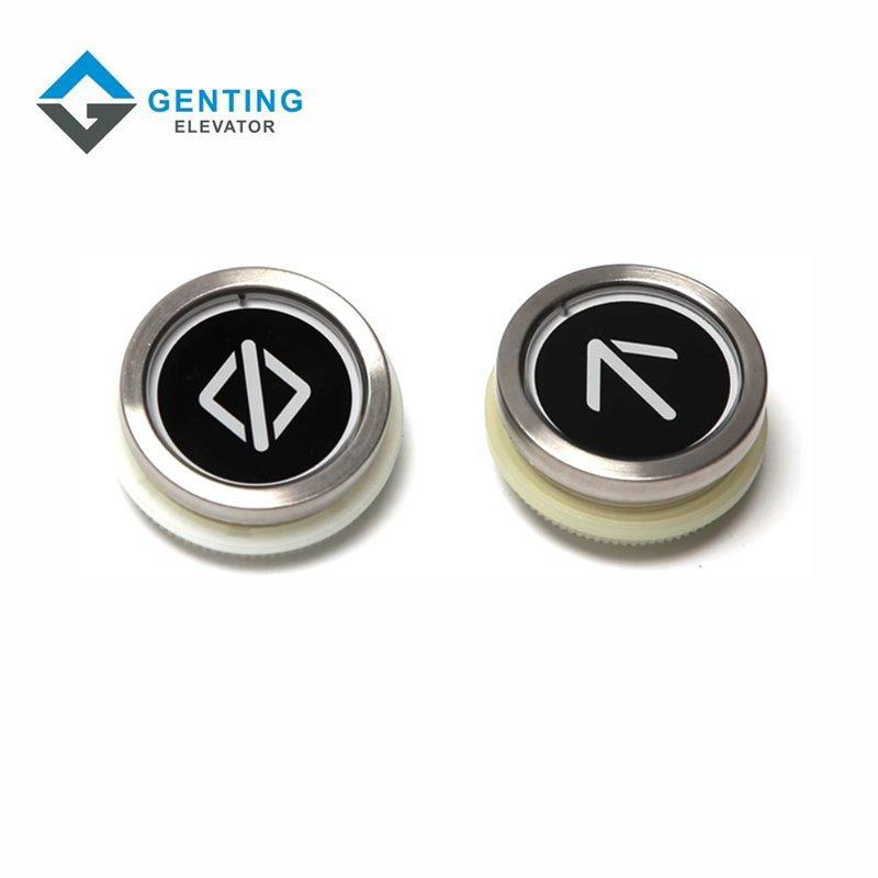 Кнопка лифта kone черная KDS330 KDS220 (арт. 26-2102150)