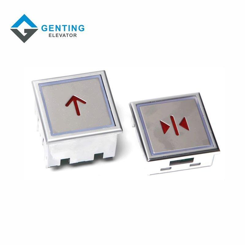 Кнопка квадратная для лифта TKE MTD288 MTD280 MTD283 (арт. 26-2102152)