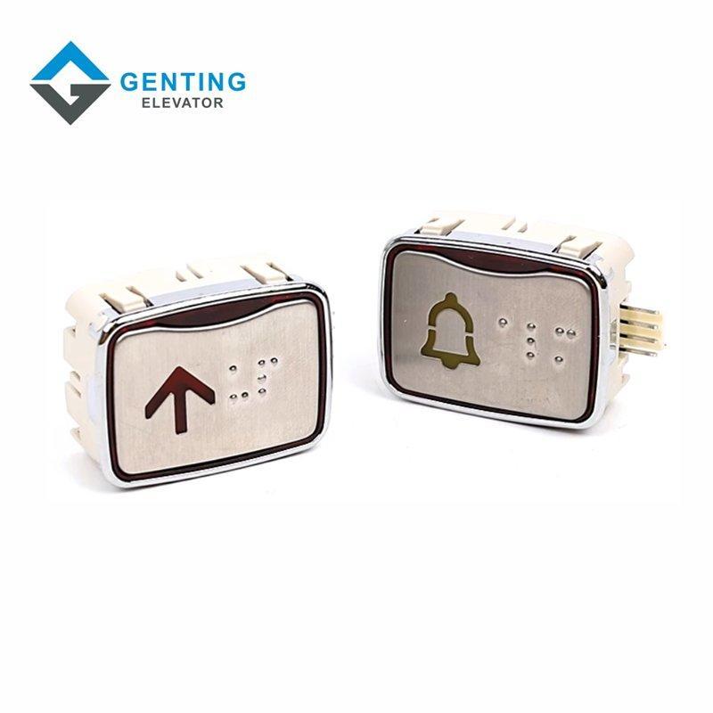 Кнопка прямоугольная для лифта LG (арт. 26-2102164)