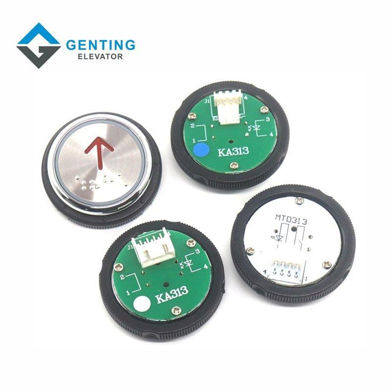 Кнопка лифта круглая KA313 MTD313 для общих нужд (арт. 26-2102165)