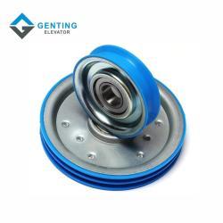 Колесо подвесное для дверей лифта стальное 85*20*6204 (арт. 26-2102637)