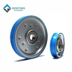 Колесо подвесное для дверей лифта стальное 85*20*6204 (арт. 26-2102637)